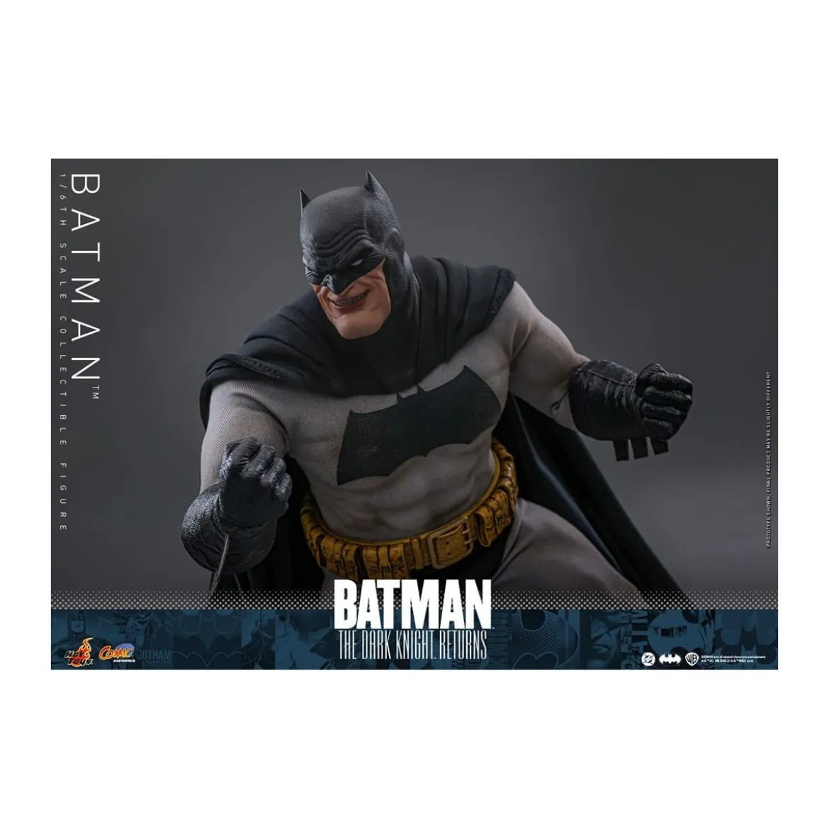 Hot Toys - BATMAN - Batman: The Dark Knight Returns Comic Masterpiece 1/6