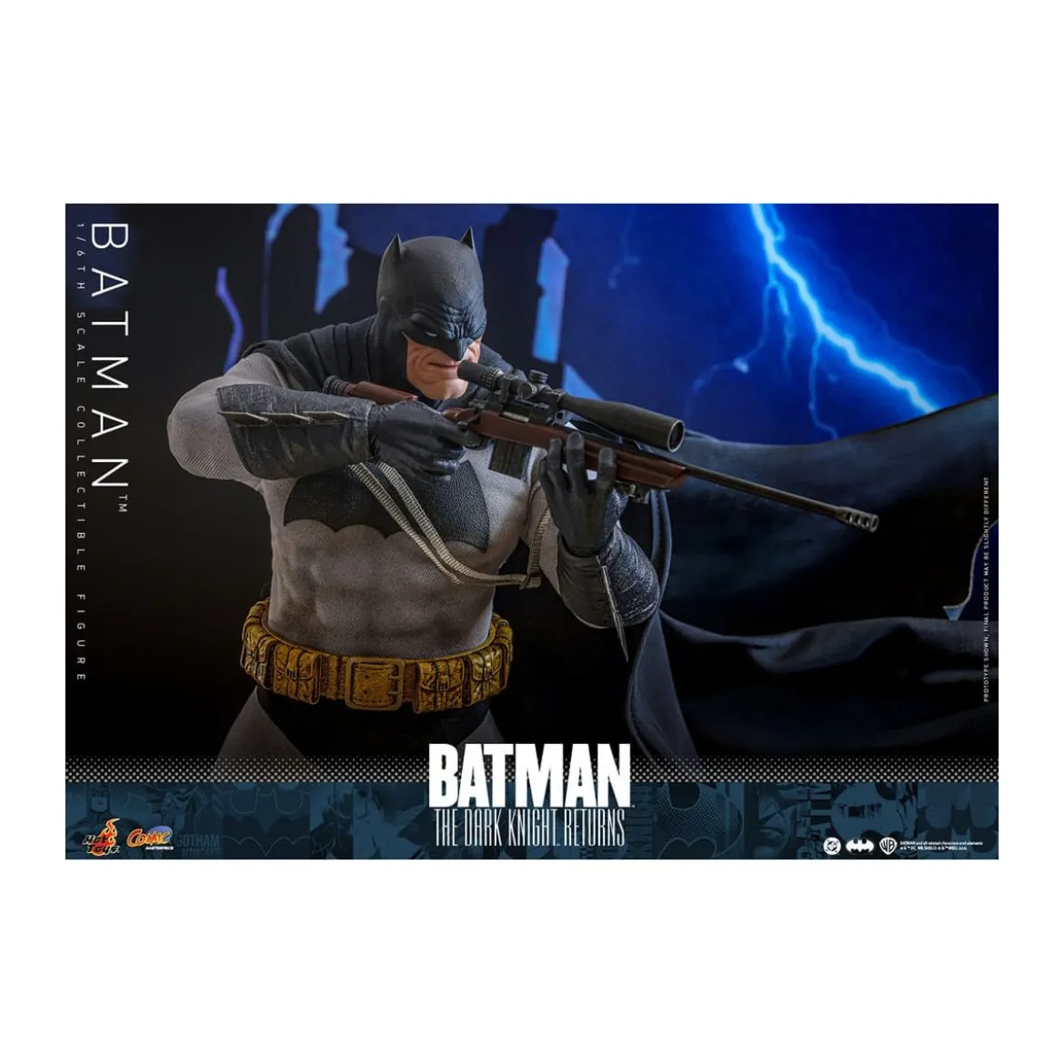 Hot Toys - BATMAN - Batman: The Dark Knight Returns Comic Masterpiece 1/6