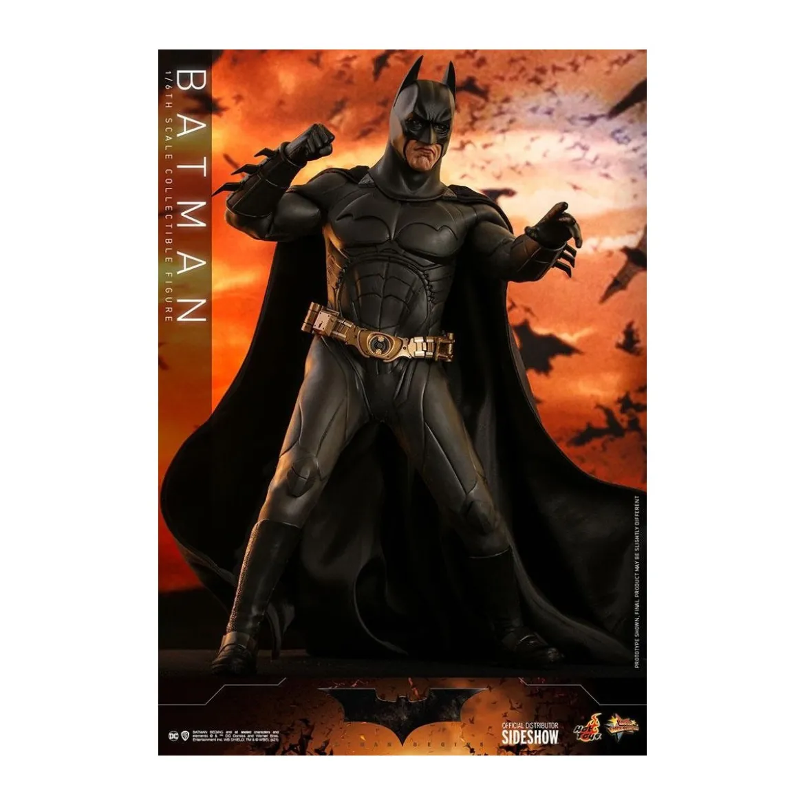 Hot Toys Batman Begins - Batman Exclusive Movie Masterpiece 1/6