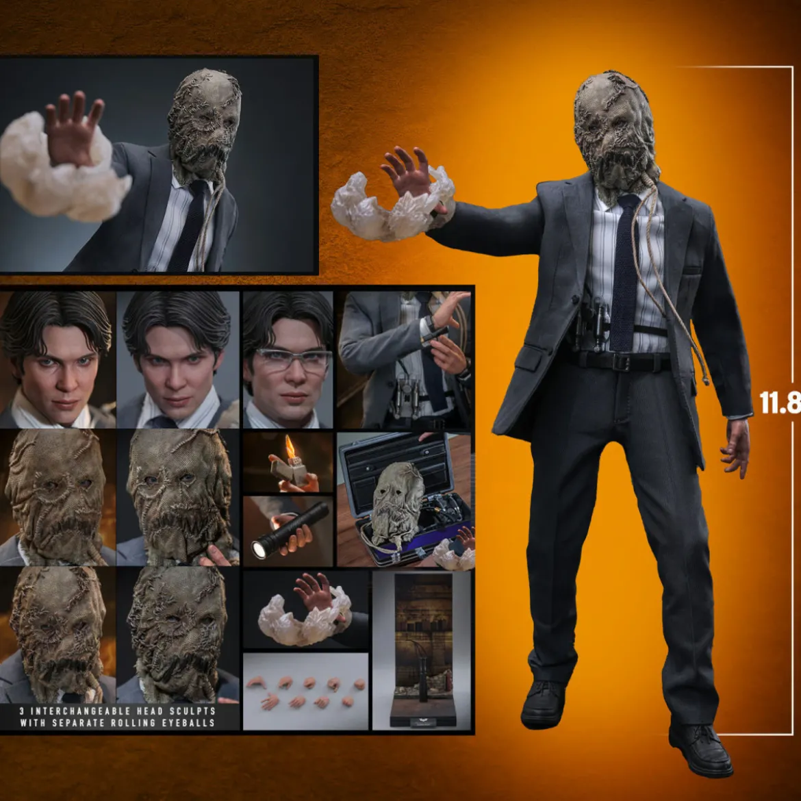 Hot toys Batman Begins - Scarecrow 2.0 MMS 1/6
