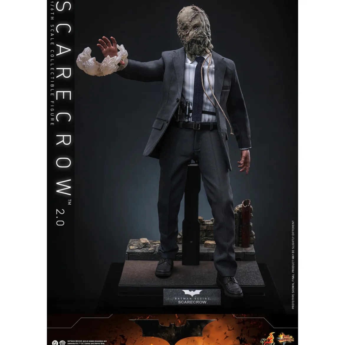 Hot toys Batman Begins - Scarecrow 2.0 MMS 1/6