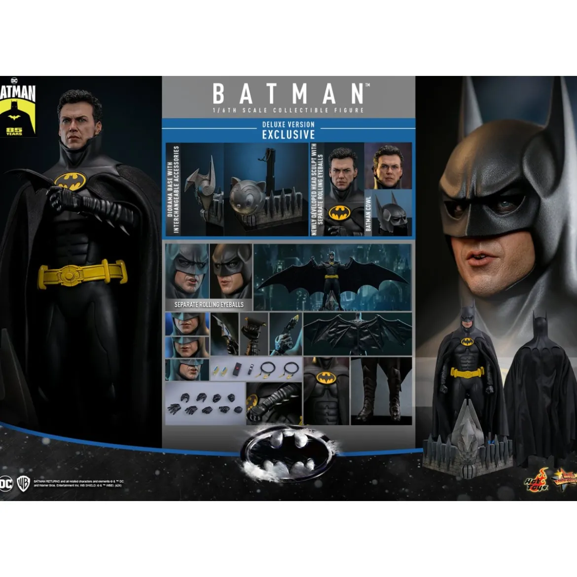 Hot Toys - Batman Le Défi (1992) Deluxe version Figurine 1/6