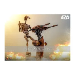 Hot Toys - Battle Droid & STAP MMS 1/6 - Star Wars: The Phantom Menace MMS887