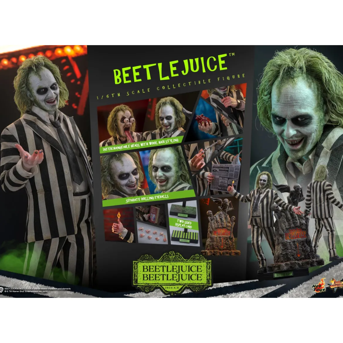 Hot Toys - Beetlejuice MMS 1/6 - Beetlejuice Beetlejuice