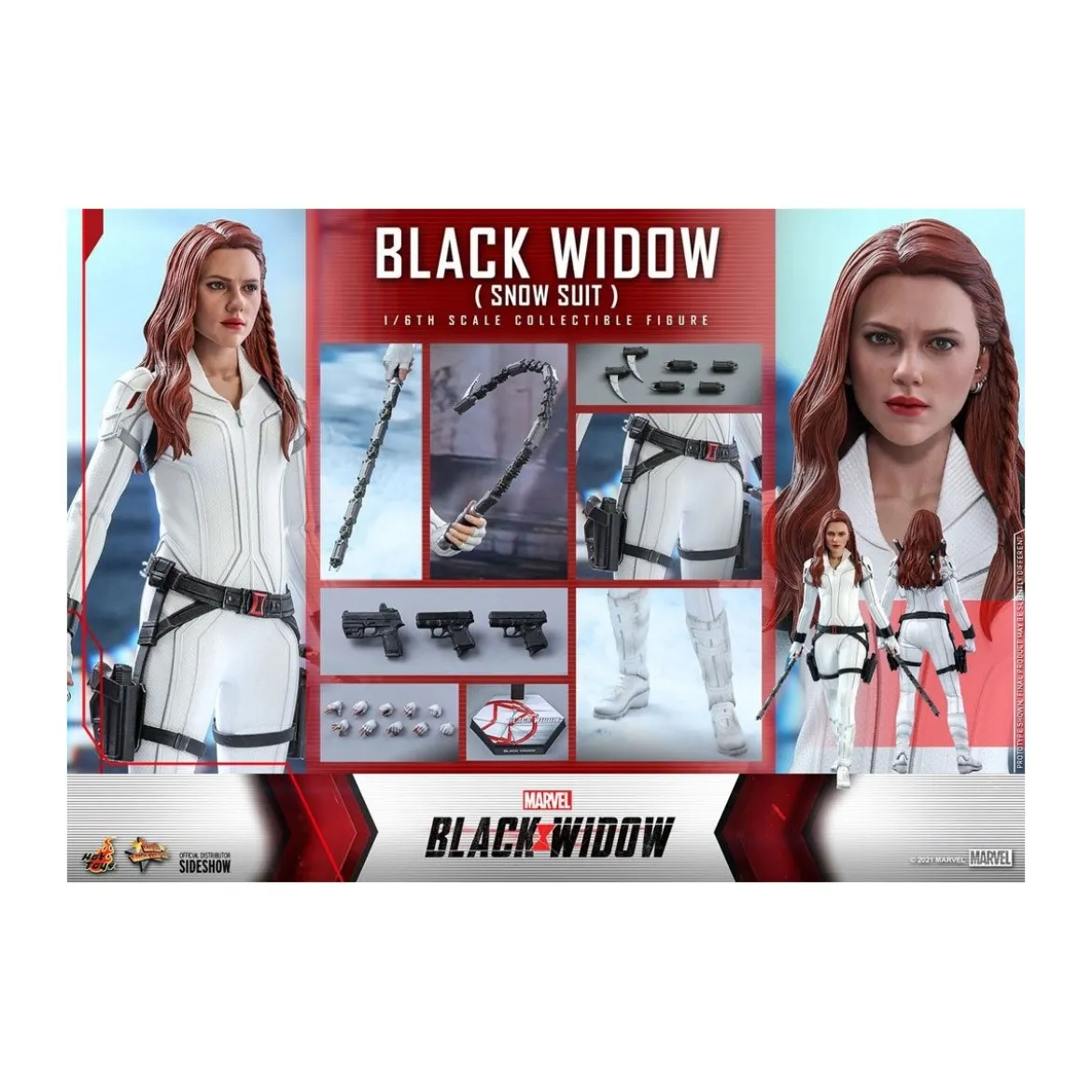 Hot Toys Black Widow Snow Suit Version Movie Masterpiece 1/6