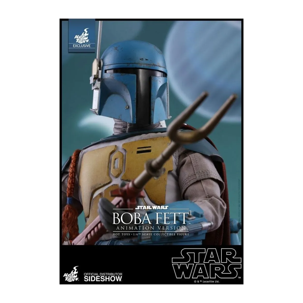 Hot Toys 1/6 Boba Fett Animation Ver. Star Wars Holiday Special Sideshow Exclusive 30 cm - Depot vente scellé