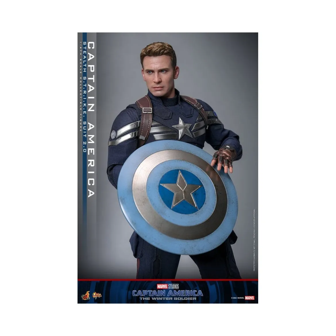 Hot Toys Captain America : Le Soldat de l'hiver - Captain America Stealth S.T.R.I.K.E. Suit MMS 1/6
