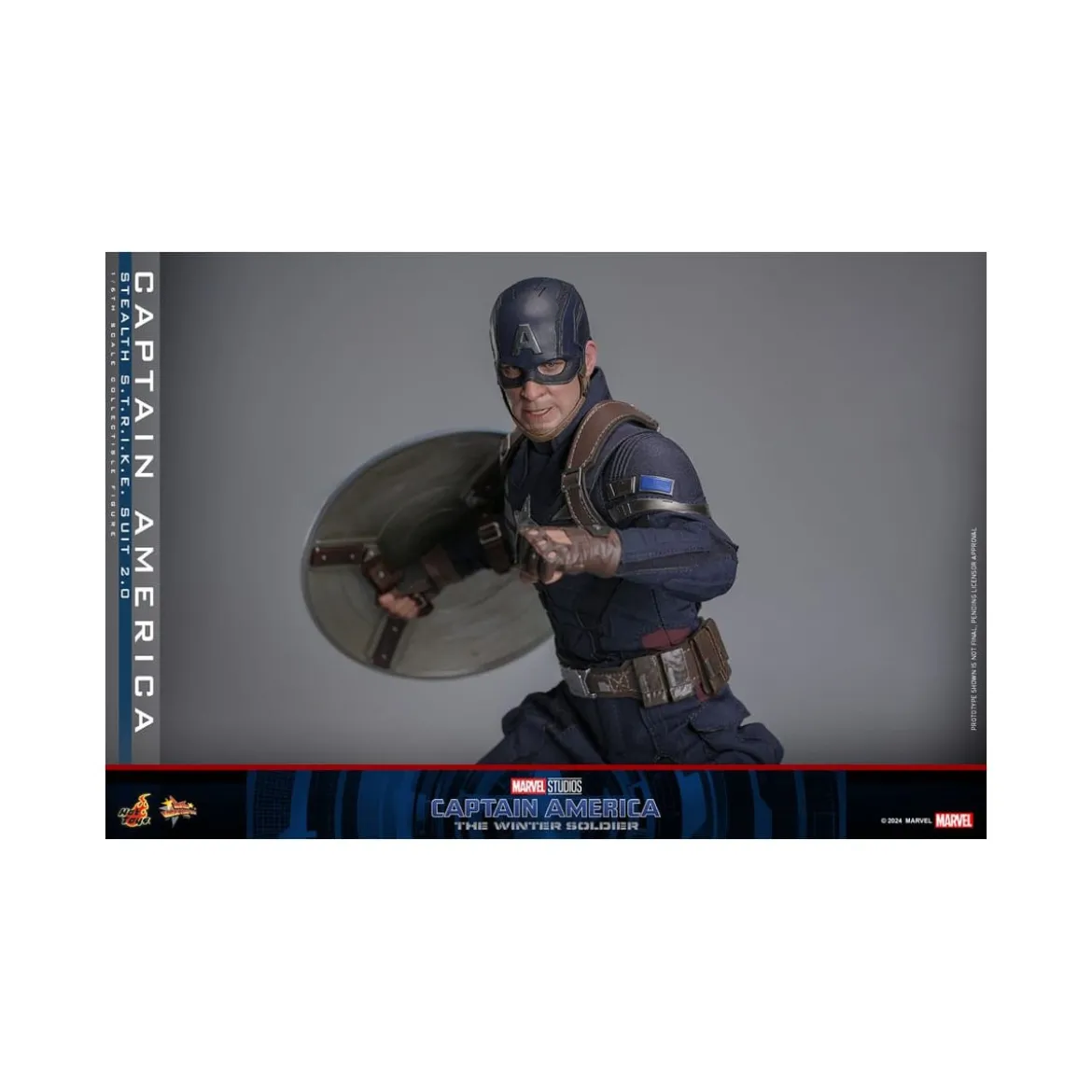 Hot Toys Captain America : Le Soldat de l'hiver - Captain America Stealth S.T.R.I.K.E. Suit MMS 1/6