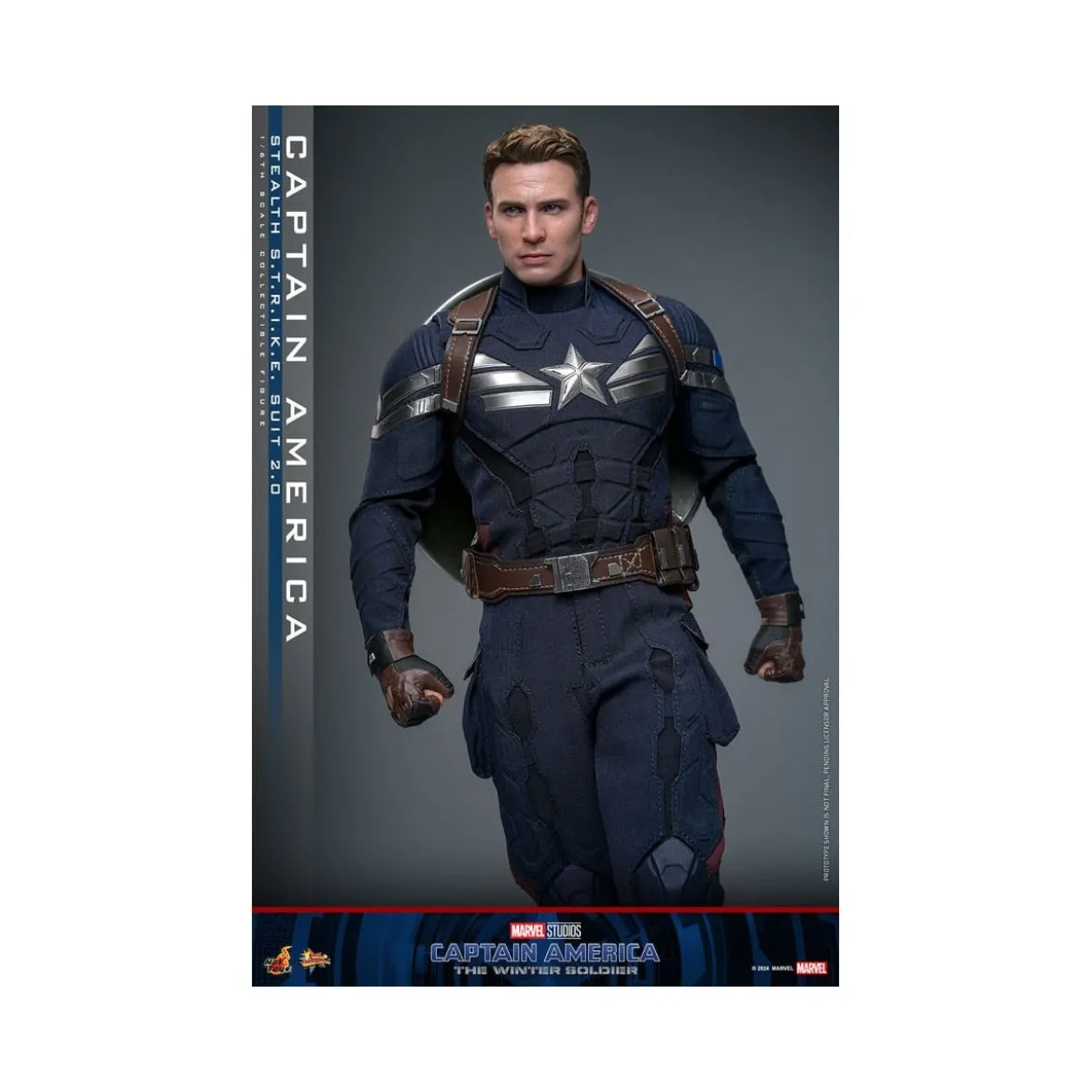 Hot Toys Captain America : Le Soldat de l'hiver - Captain America Stealth S.T.R.I.K.E. Suit MMS 1/6