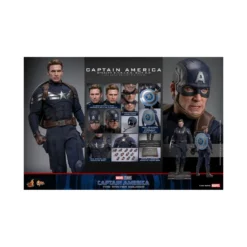 Hot Toys Captain America : Le Soldat de l'hiver - Captain America Stealth S.T.R.I.K.E. Suit MMS 1/6