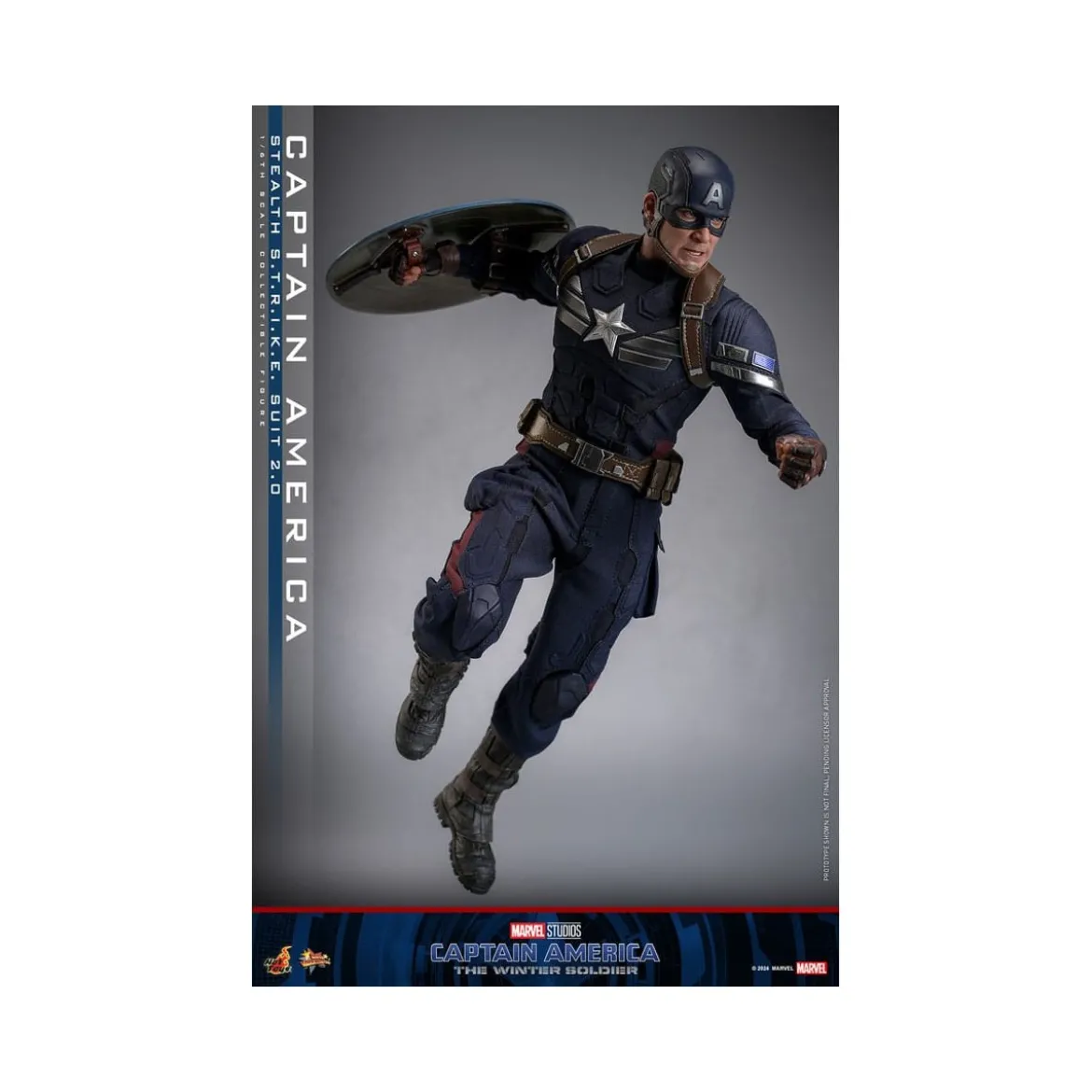 Hot Toys Captain America : Le Soldat de l'hiver - Captain America Stealth S.T.R.I.K.E. Suit MMS 1/6