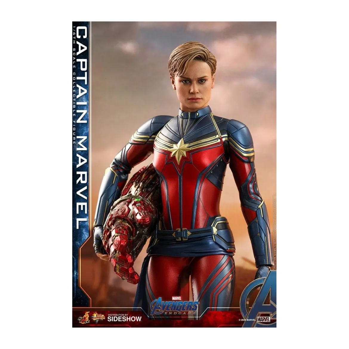 Hot Toys - Captain Marvel Avengers End Game MMS575 1/6 occasion