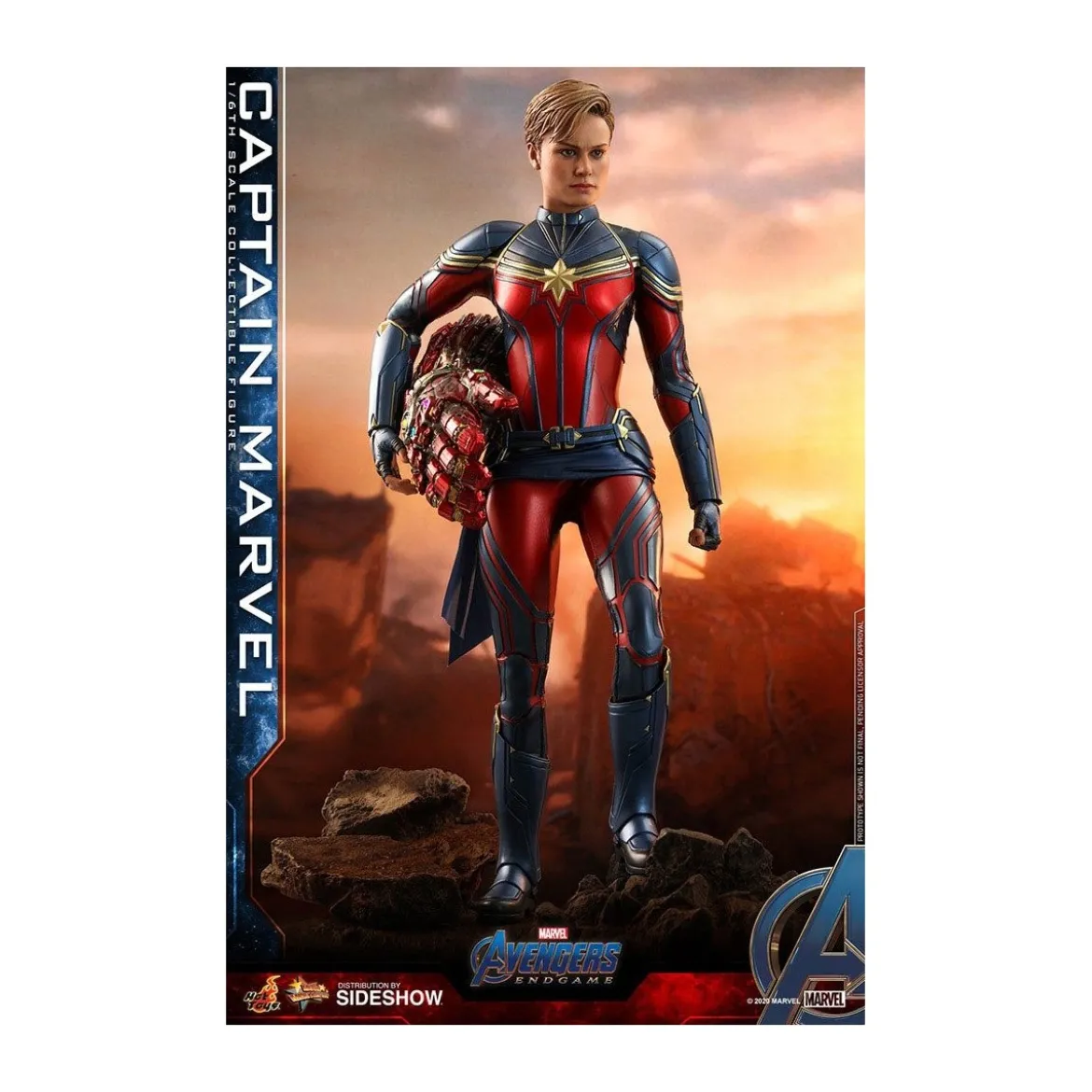 Hot Toys - Captain Marvel Avengers End Game MMS575 1/6 occasion
