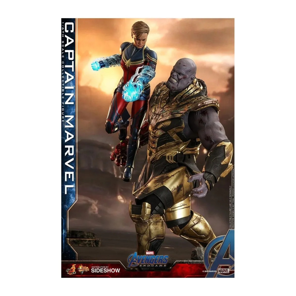 Hot Toys - Captain Marvel Avengers End Game MMS575 1/6 occasion