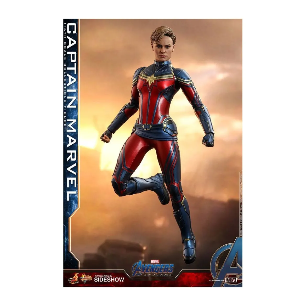 Hot Toys - Captain Marvel Avengers End Game MMS575 1/6 occasion
