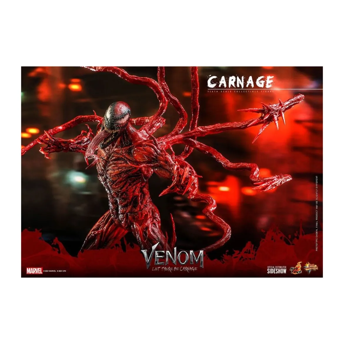 Hot Toys - Carnage - Venom: Let There Be Carnage Movie Masterpiece 1/6