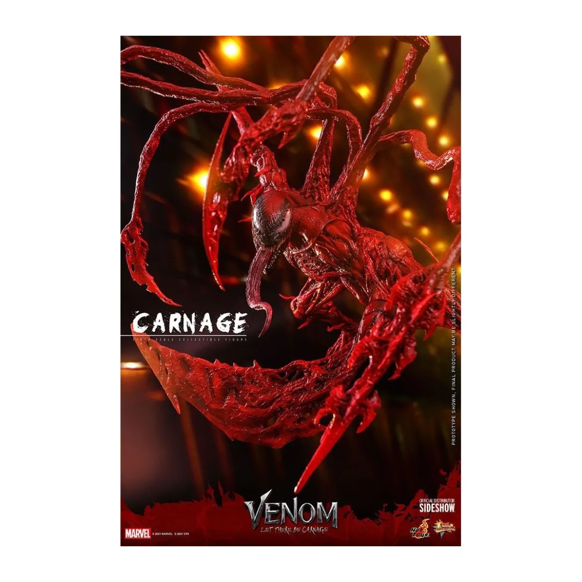 Hot Toys - Carnage - Venom: Let There Be Carnage Movie Masterpiece 1/6