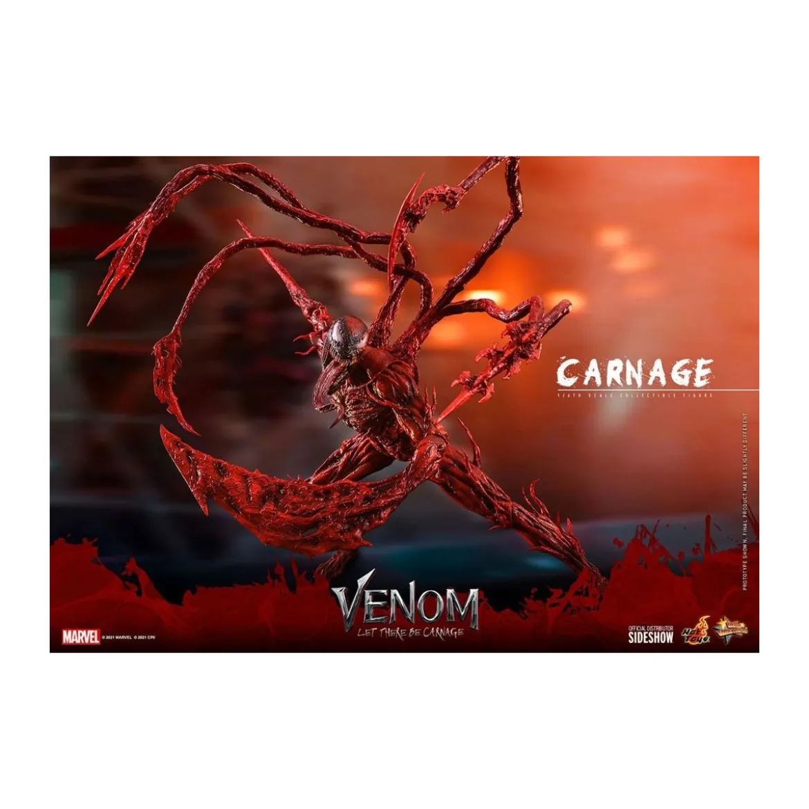 Hot Toys - Carnage - Venom: Let There Be Carnage Movie Masterpiece 1/6