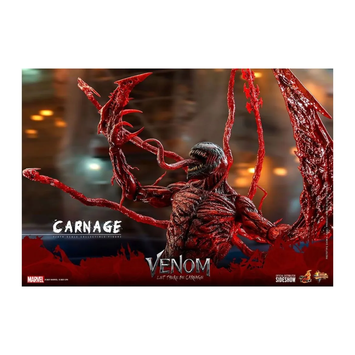 Hot Toys - Carnage - Venom: Let There Be Carnage Movie Masterpiece 1/6