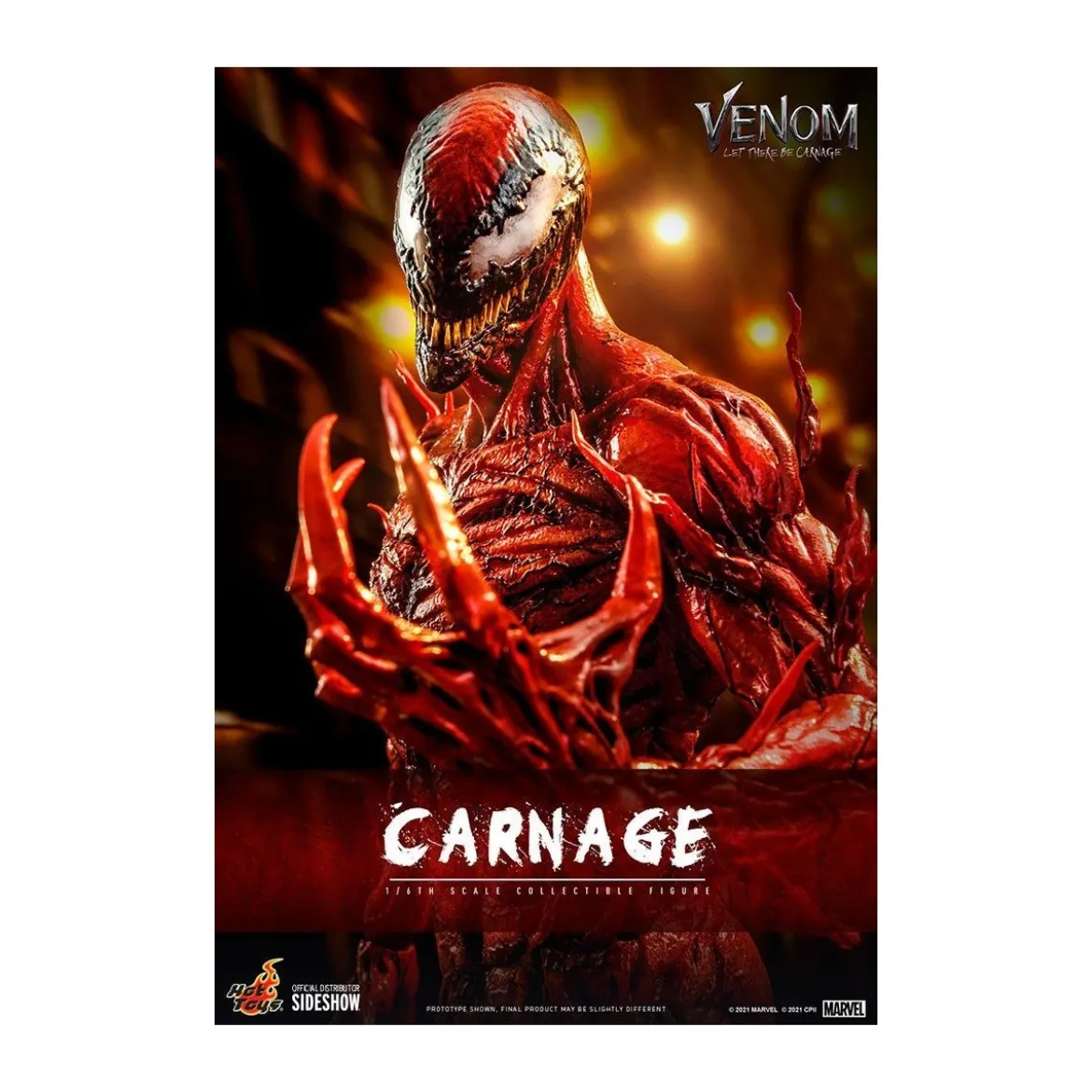 Hot Toys - Carnage - Venom: Let There Be Carnage Movie Masterpiece 1/6