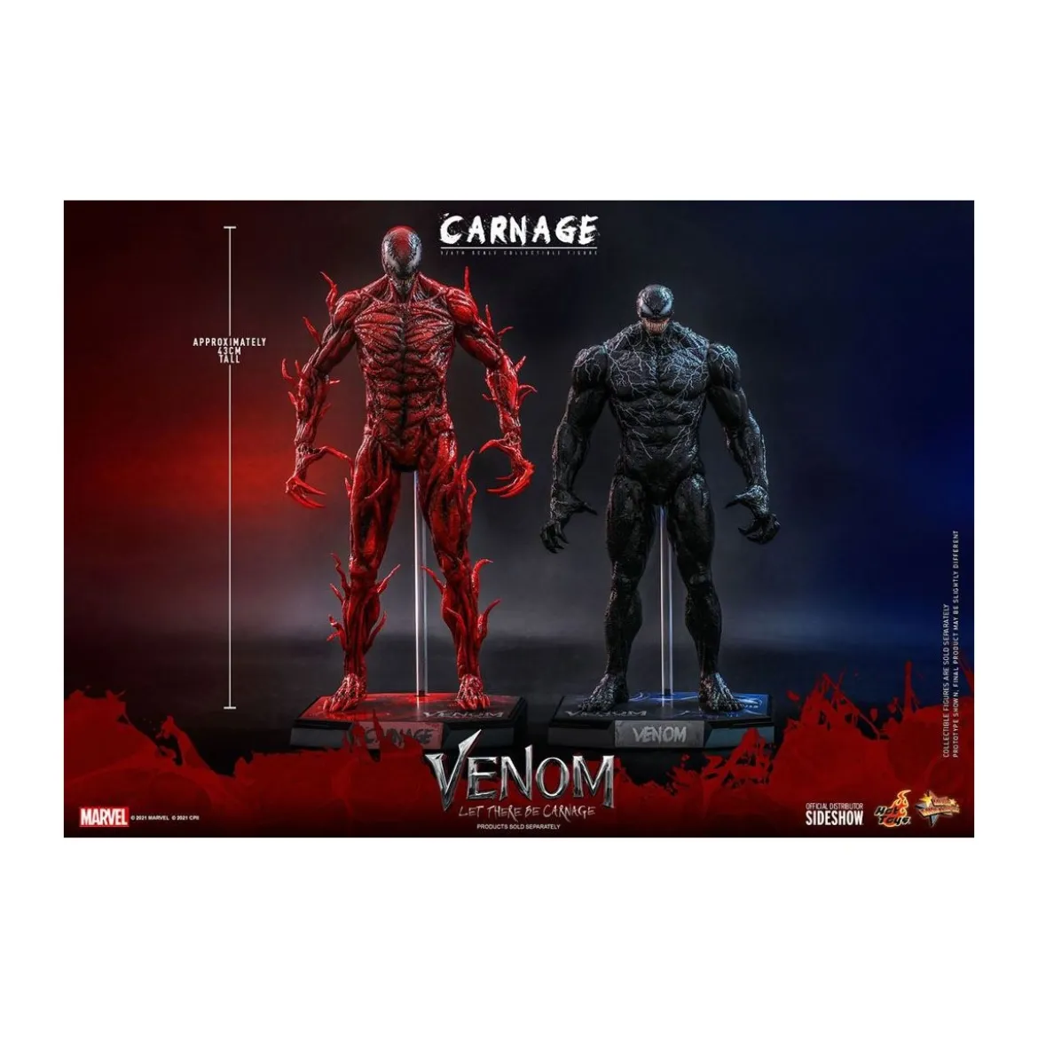 Hot Toys - Carnage - Venom: Let There Be Carnage Movie Masterpiece 1/6