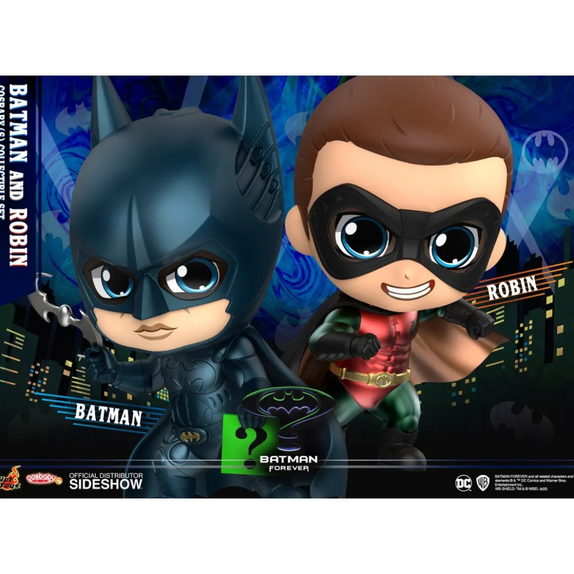 Hot Toys Cosbaby - Batman Forever - Batman & Robin