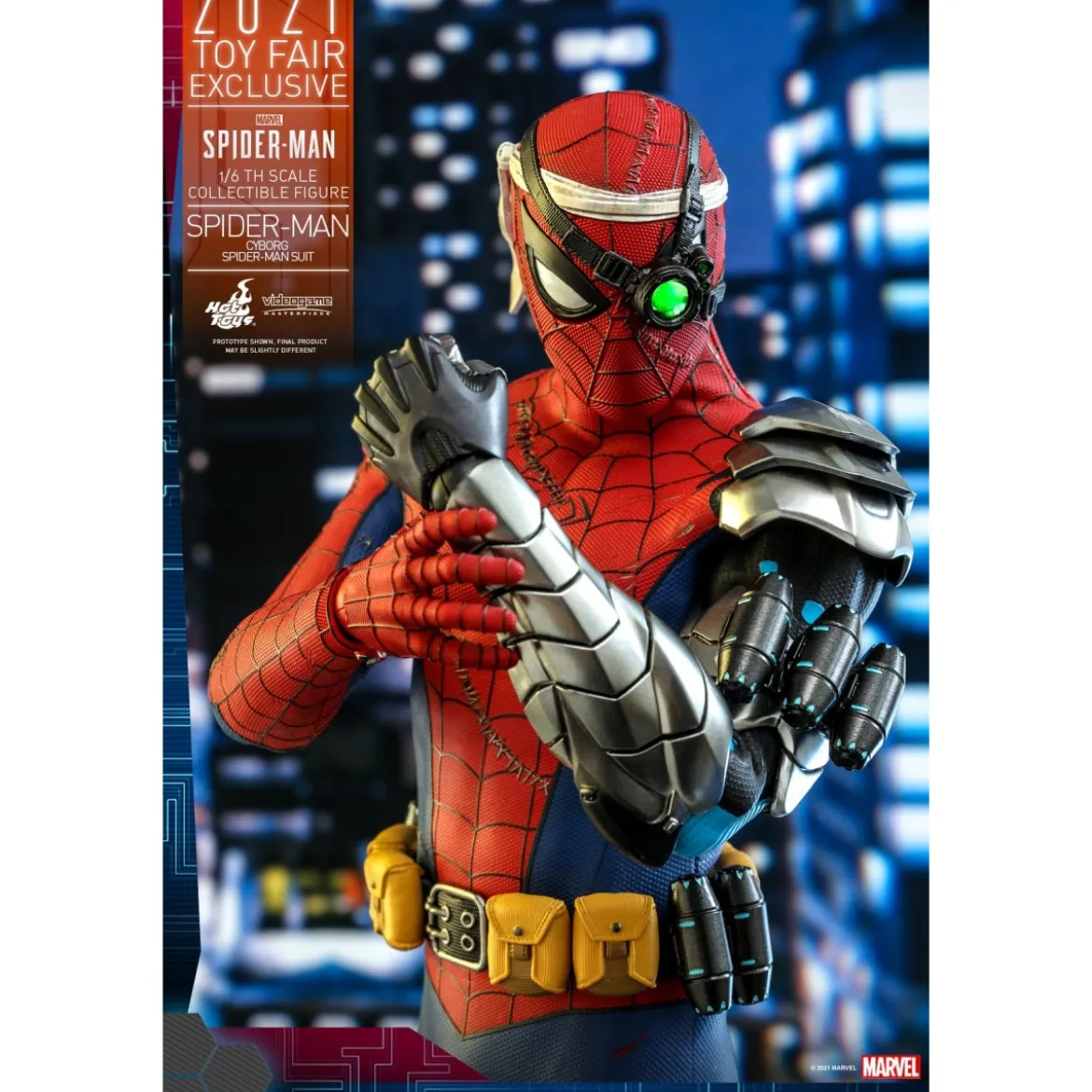Hot Toys Cyborg Spider-Man Toy Fair 2021 Exclusive - figurine 1/6