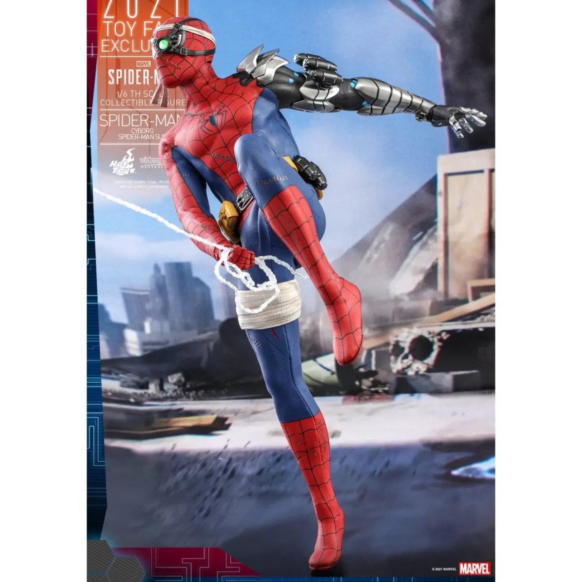 Hot Toys Cyborg Spider-Man Toy Fair 2021 Exclusive - figurine 1/6