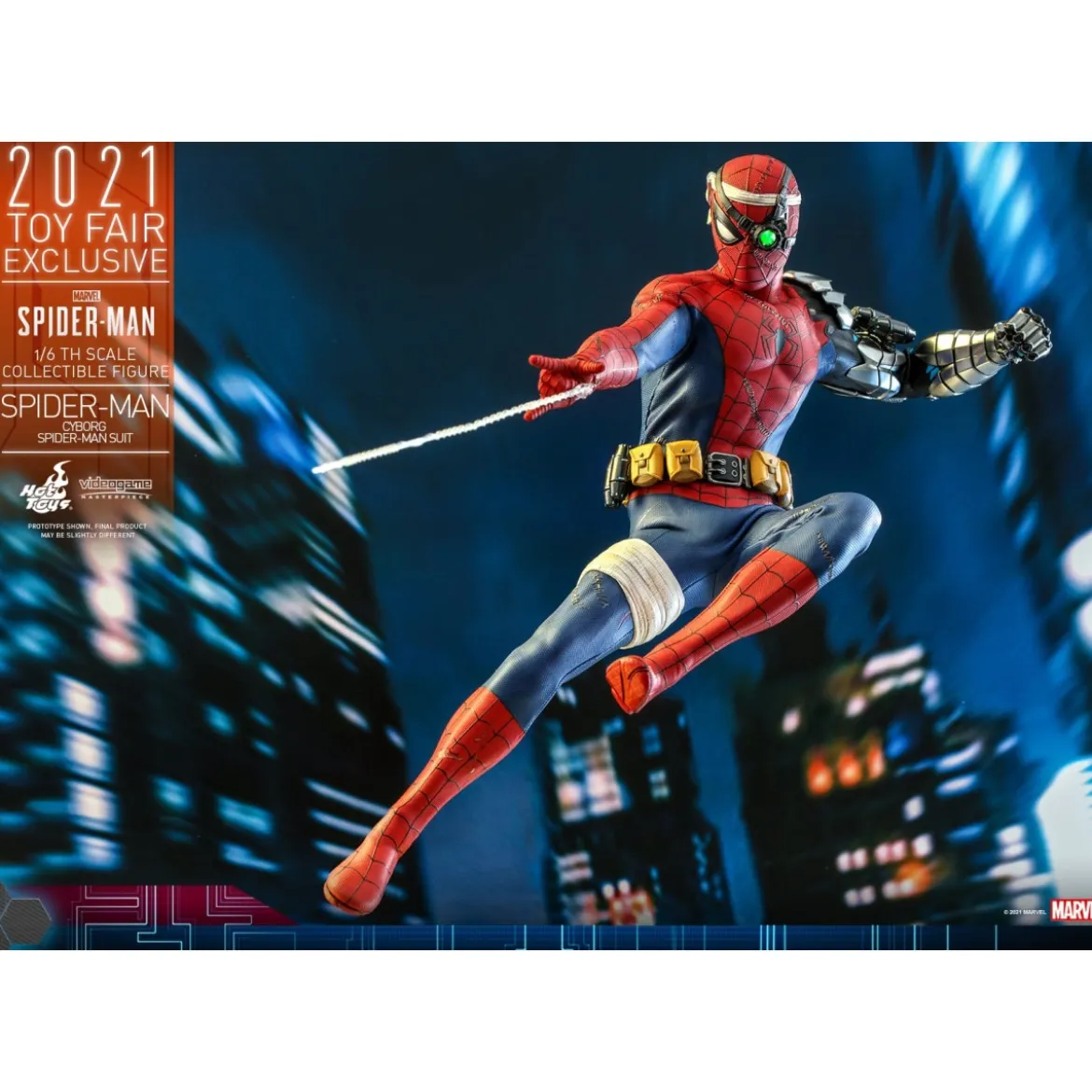 Hot Toys Cyborg Spider-Man Toy Fair 2021 Exclusive - figurine 1/6