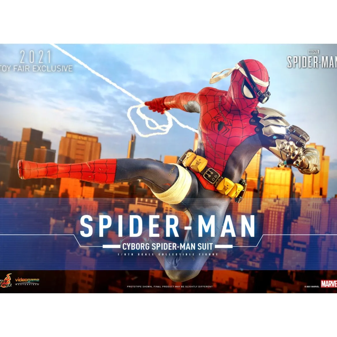 Hot Toys Cyborg Spider-Man Toy Fair 2021 Exclusive - figurine 1/6