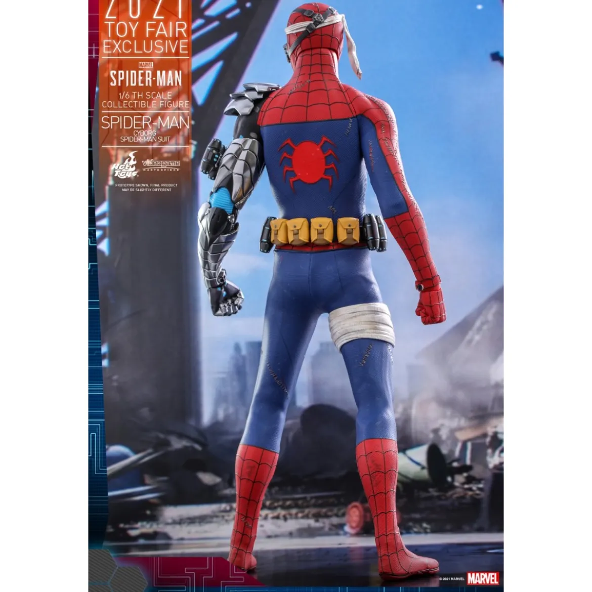 Hot Toys Cyborg Spider-Man Toy Fair 2021 Exclusive - figurine 1/6