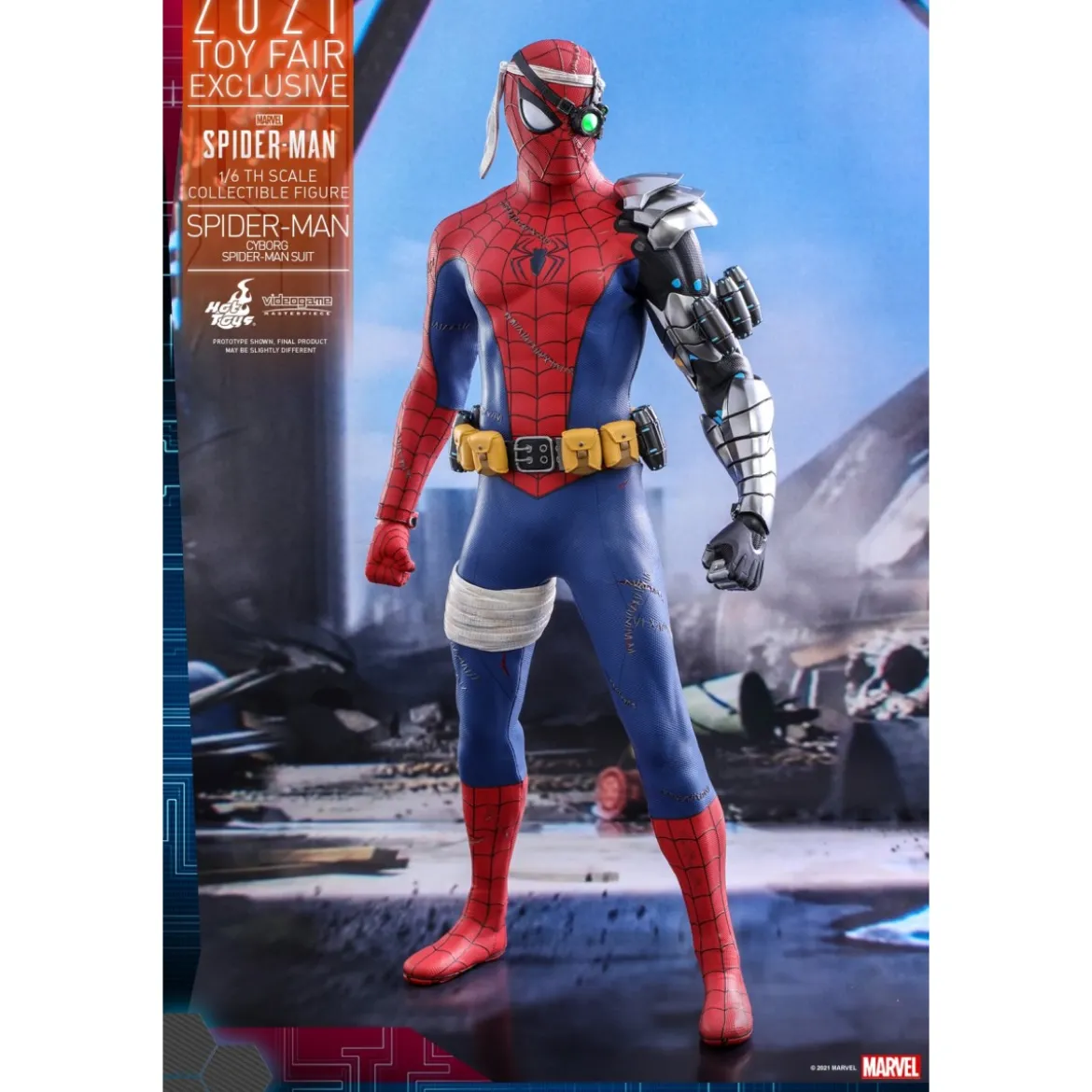 Hot Toys Cyborg Spider-Man Toy Fair 2021 Exclusive - figurine 1/6