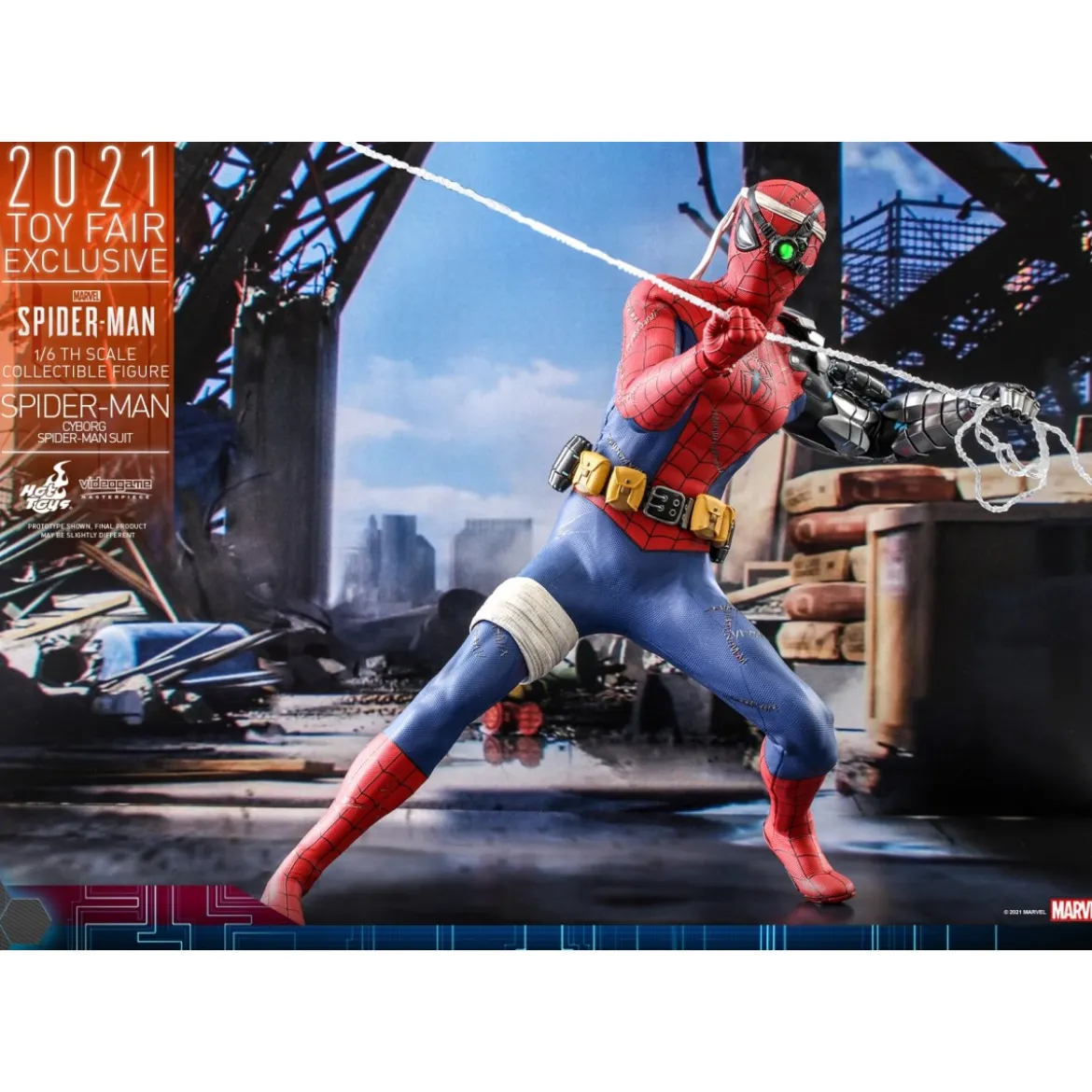 Hot Toys Cyborg Spider-Man Toy Fair 2021 Exclusive - figurine 1/6