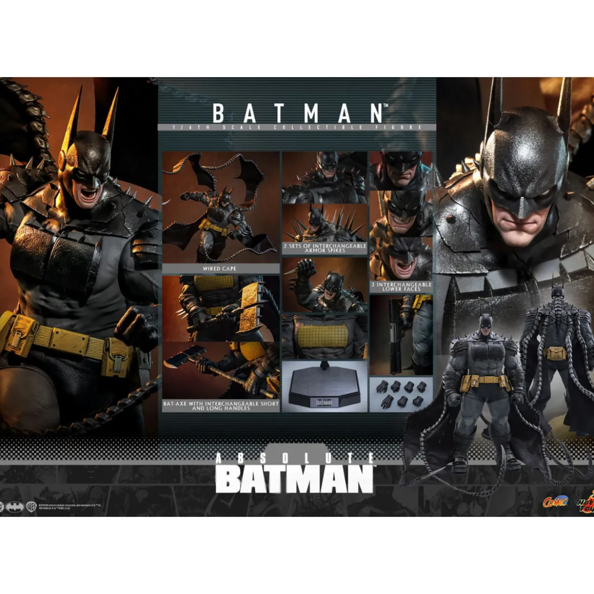 Hot Toys DC Comics - Absolute Batman Comic Masterpiece 1/6