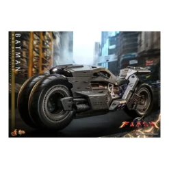 Hot Toys - DC Comics - Batman (Affleck) and Batcycle 1:6 Scale Figure Set The Flash - Movie Masterpiece 1/6