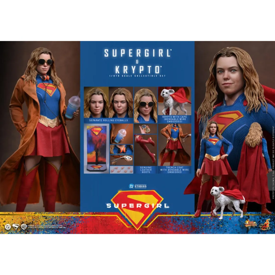 Hot Toys - DC Comics - Supergirl & Krypto MMS869 1/6 - Supergirl (2026)