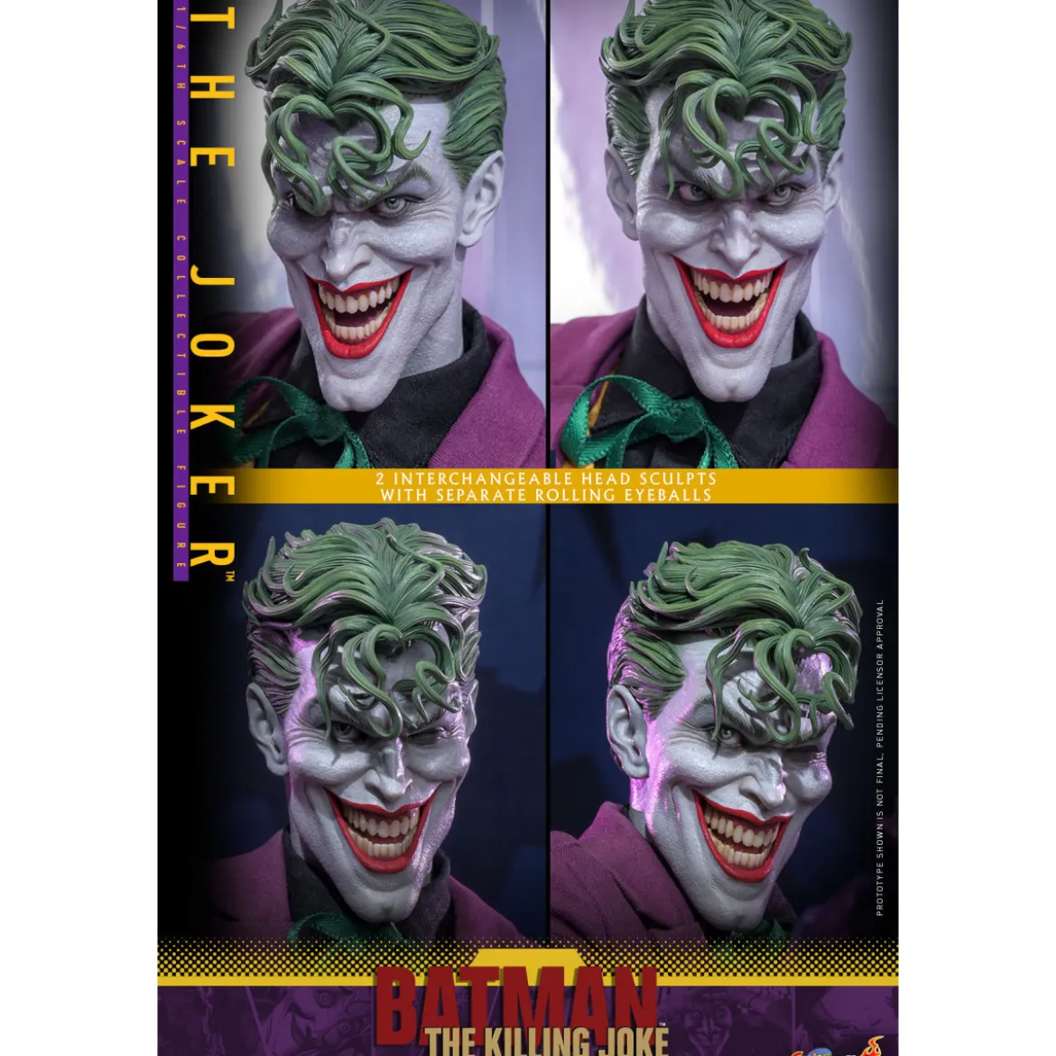 Hot Toys DC Comics - THE JOKER (The Killing Joke) Comic Masterpiece 1/6 - Batman
