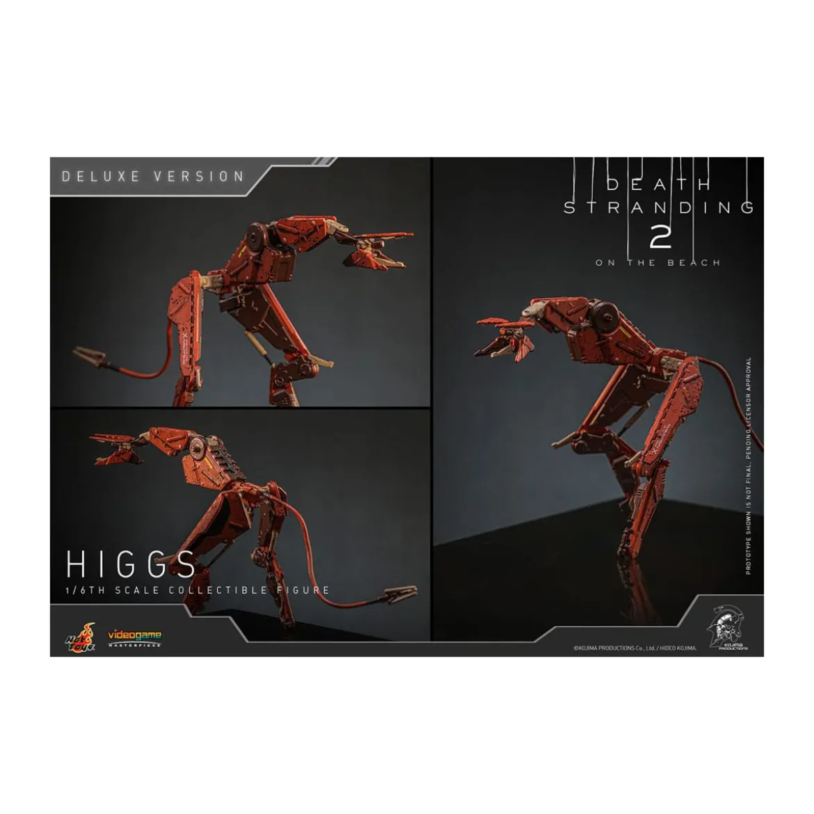 Hot Toys - Death Stranding 2: On the Beach VGM 1/6 - HIGGS Deluxe Version