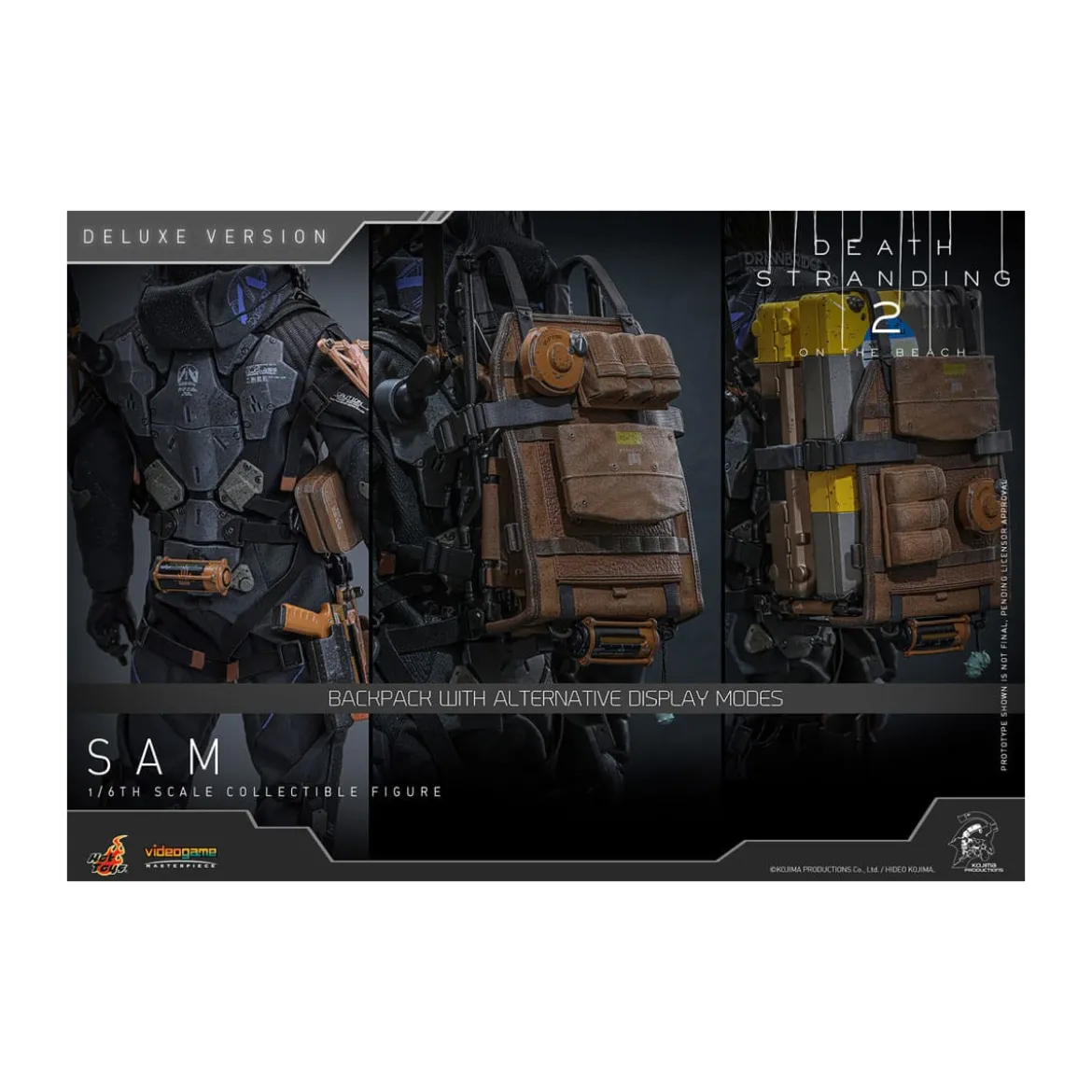Hot Toys - Death Stranding 2: On the Beach VGM 1/6 - SAM Deluxe Version