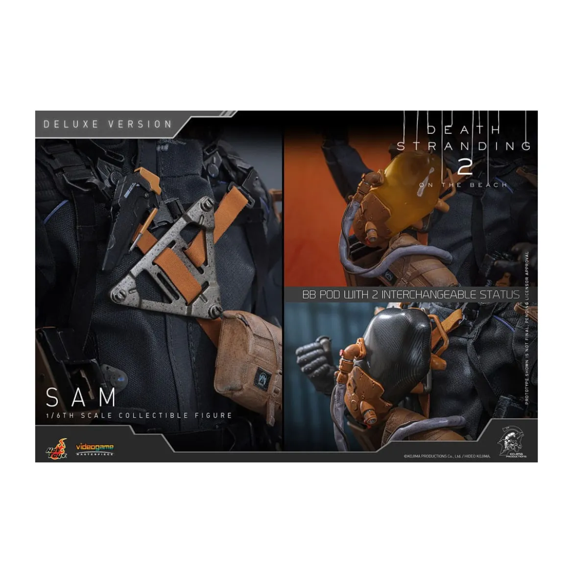 Hot Toys - Death Stranding 2: On the Beach VGM 1/6 - SAM Deluxe Version