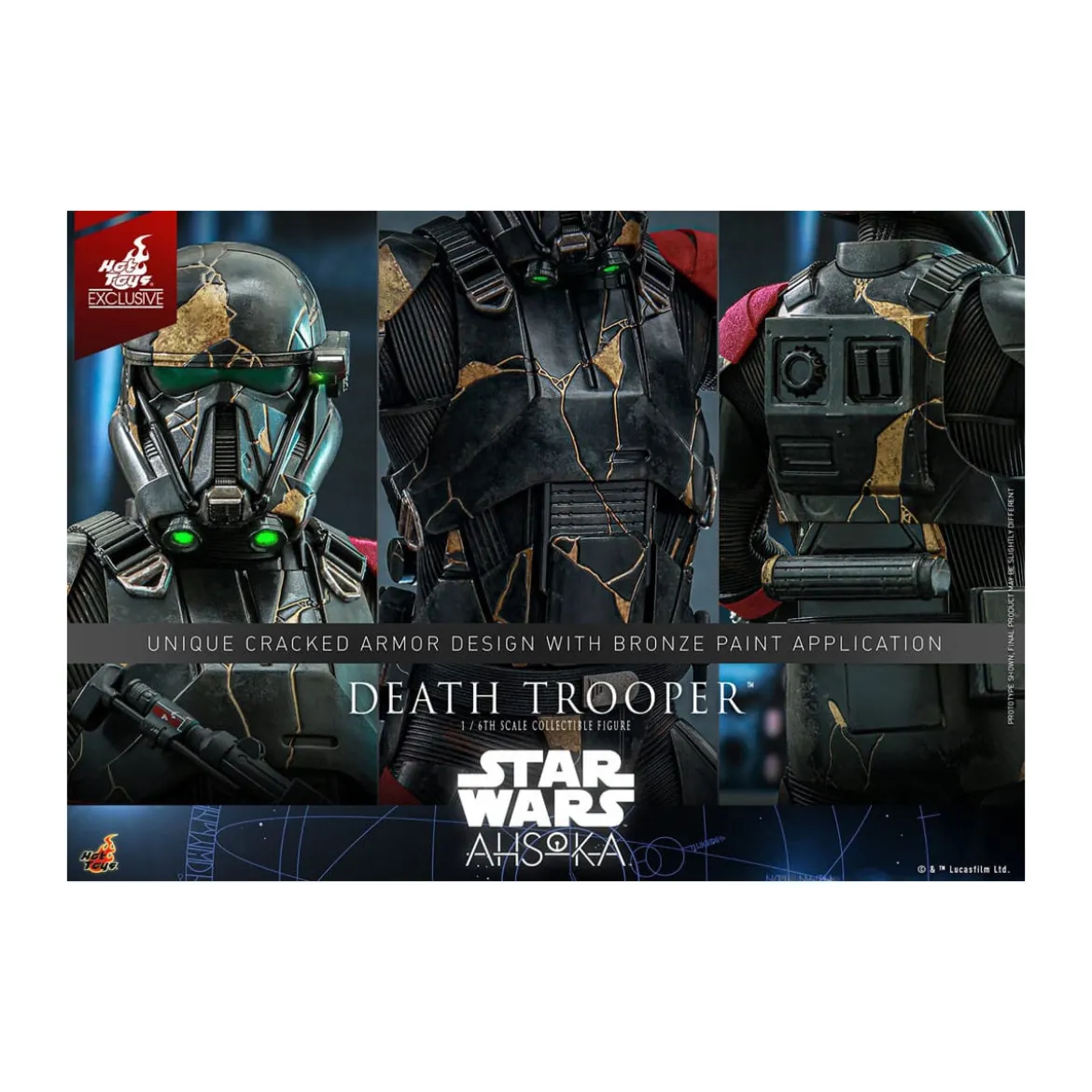 Hot Toys - Death Trooper Exclusive TM 1/6 - Star Wars Ahsoka
