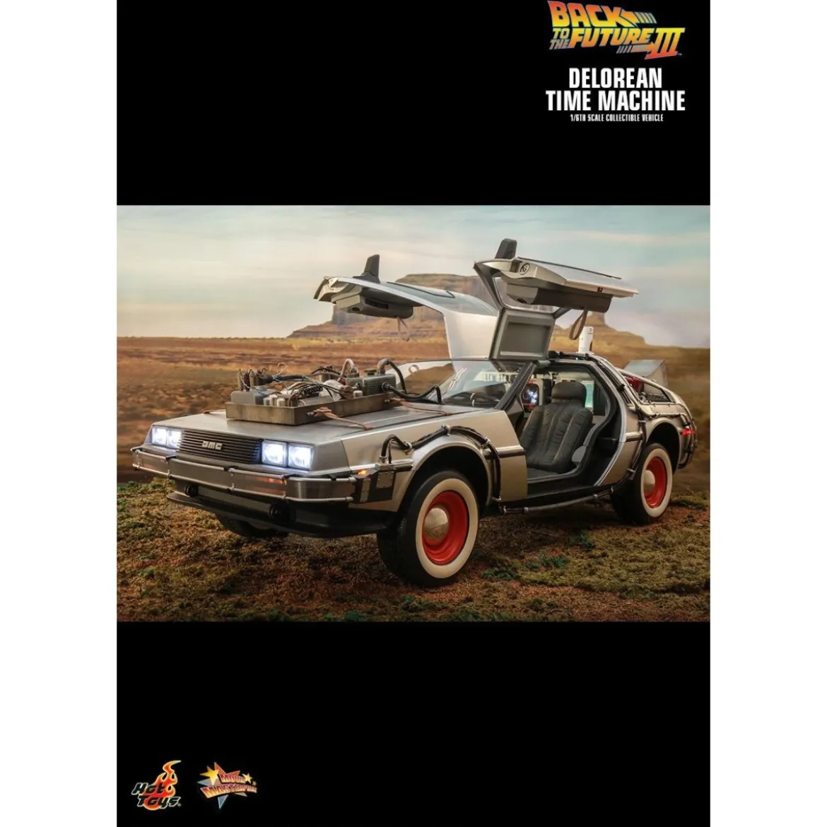 Hot Toys - Delorean Retour Vers le Futur 3 1/6 - BTTF3