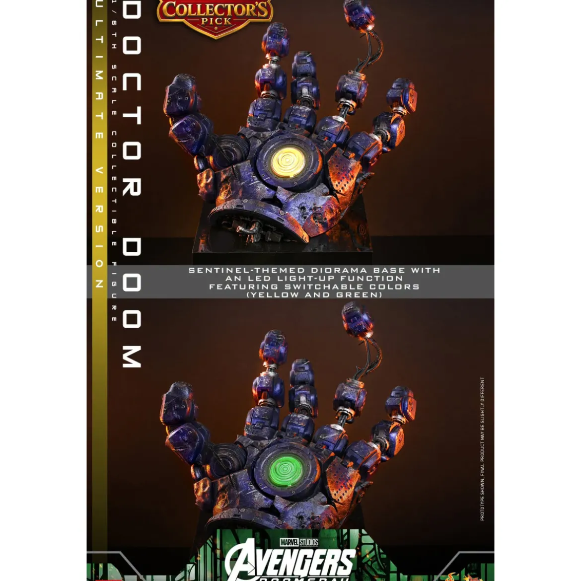 Hot Toys - Doctor Doom Ultimate version MMS907 1/6 - Avengers: Doomsday