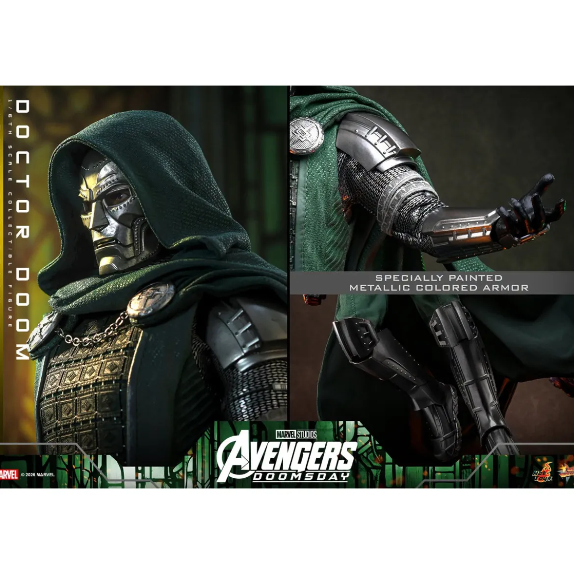 Hot Toys - Doctor Doom Ultimate version MMS907 1/6 - Avengers: Doomsday