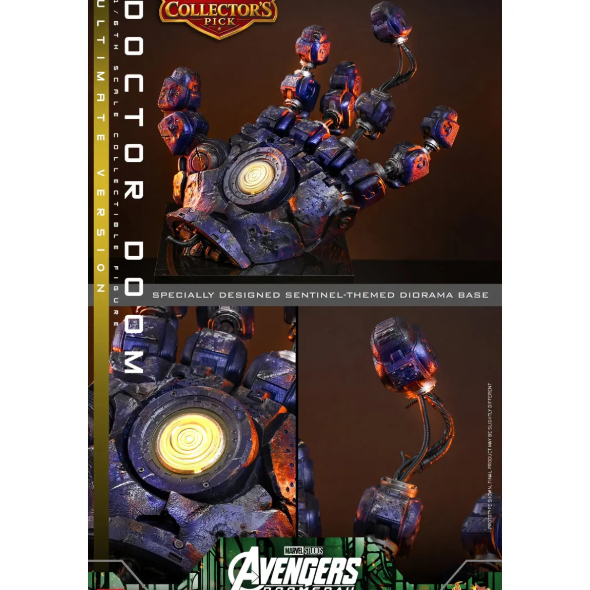 Hot Toys - Doctor Doom Ultimate version MMS907 1/6 - Avengers: Doomsday