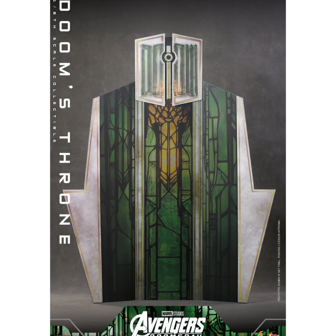 Hot Toys - Doom's Throne ACS016 1/6 - Avengers: Doomsday
