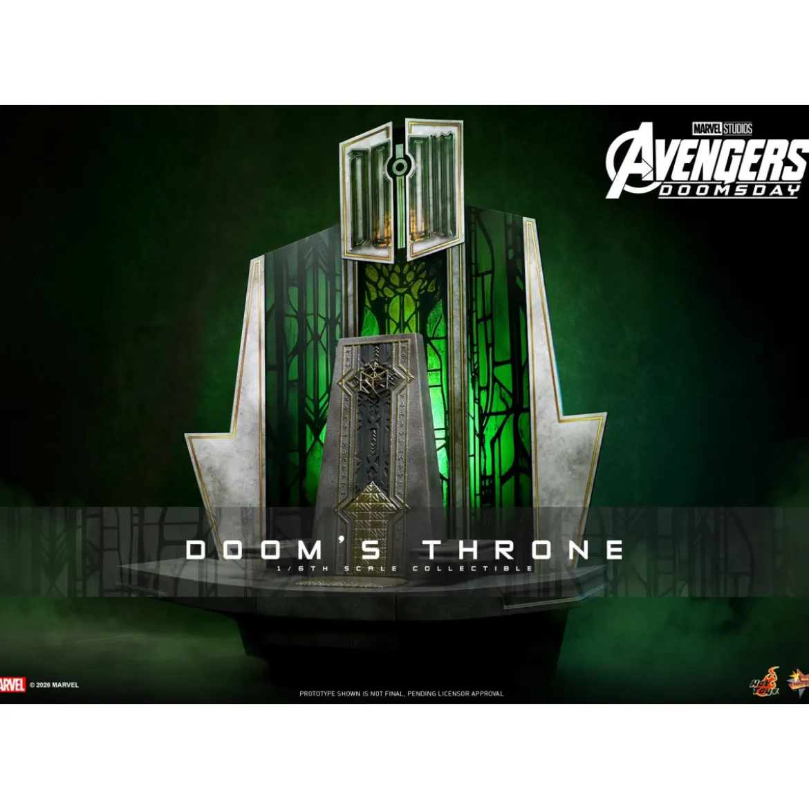 Hot Toys - Doom's Throne ACS016 1/6 - Avengers: Doomsday