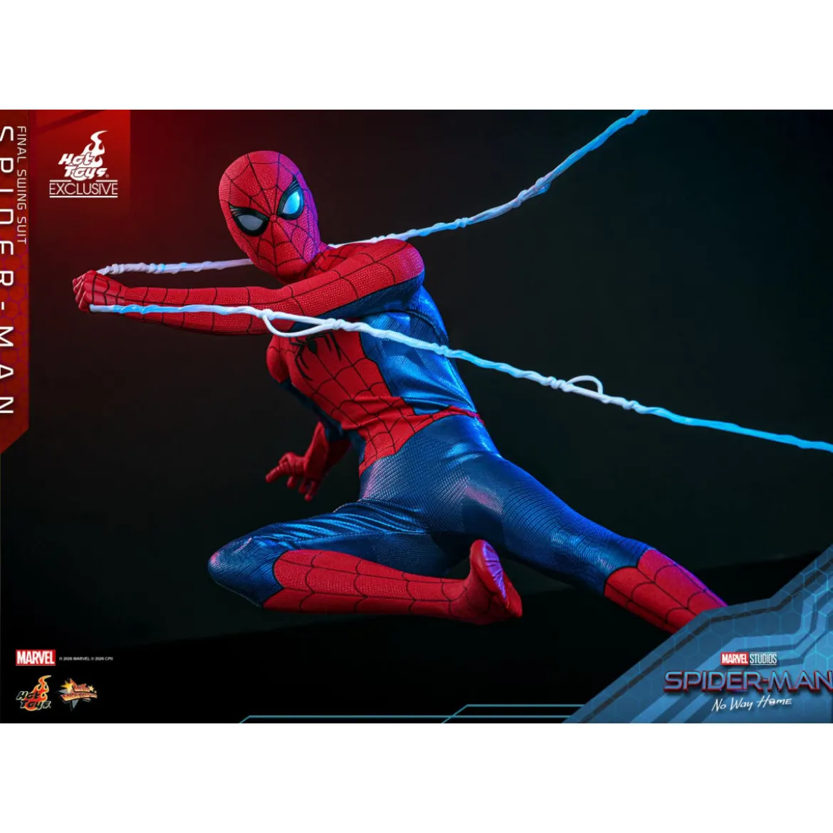 Hot Toys Exclusive - Spider-Man (Final Swing Suit) (Movie Promo Edition) 1/6 MMS862 - Marvel's Spider-Man: No Way Home