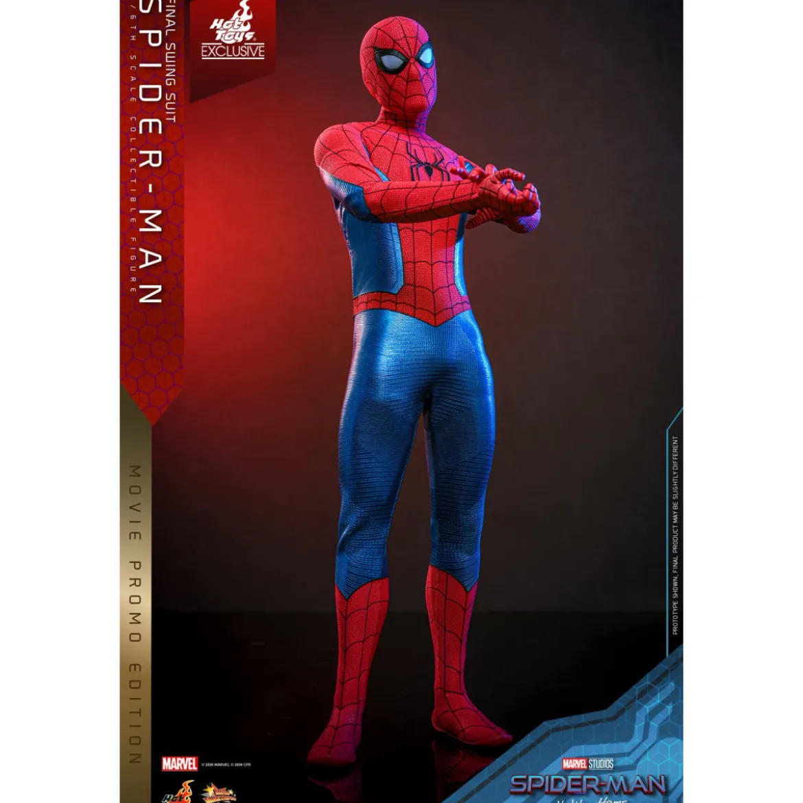 Hot Toys Exclusive - Spider-Man (Final Swing Suit) (Movie Promo Edition) 1/6 MMS862 - Marvel's Spider-Man: No Way Home