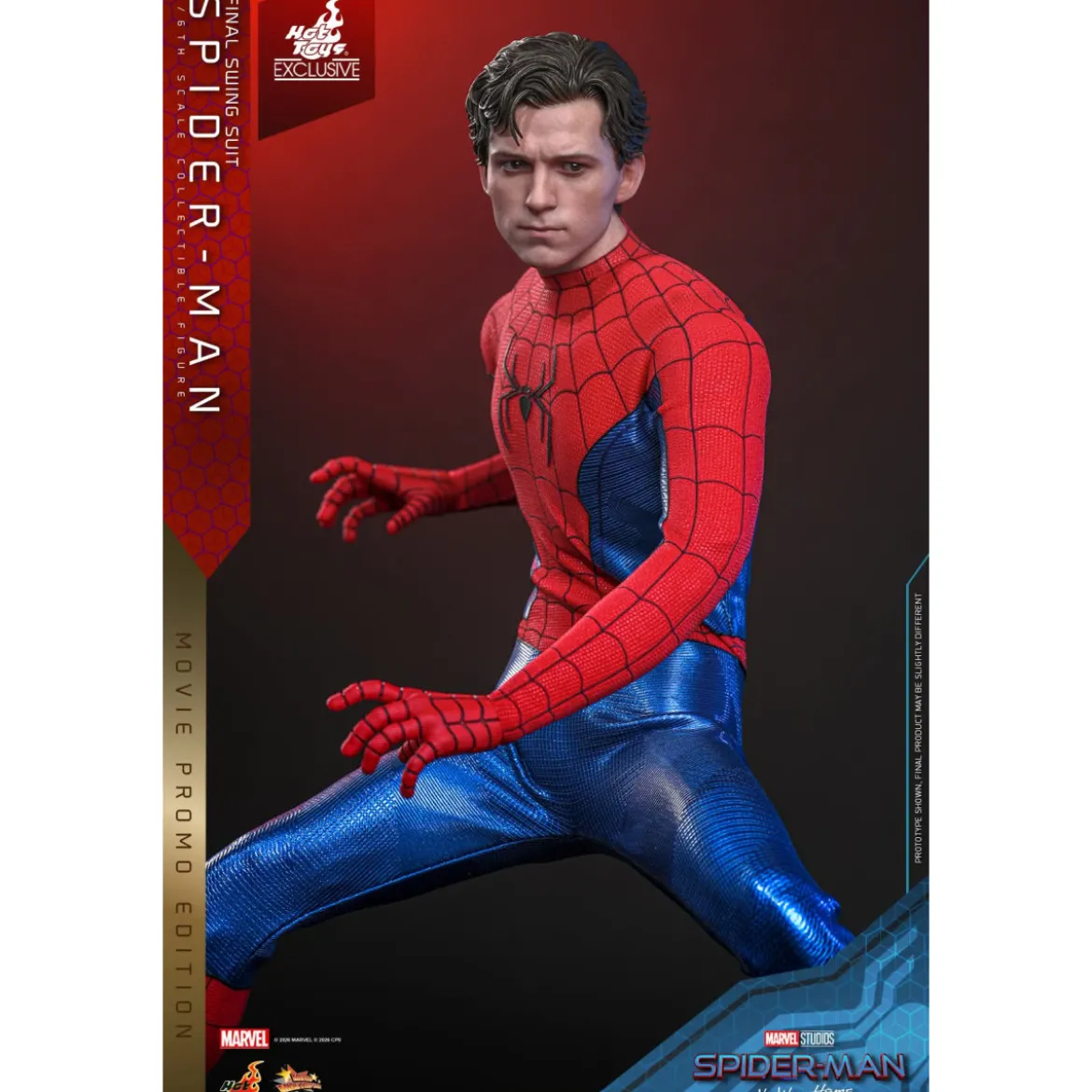 Hot Toys Exclusive - Spider-Man (Final Swing Suit) (Movie Promo Edition) 1/6 MMS862 - Marvel's Spider-Man: No Way Home